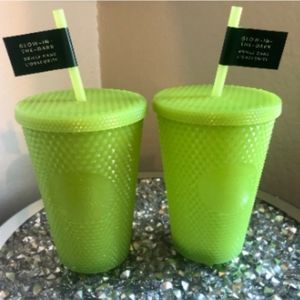 NEW Fall 2022 Starbucks Lemongrass "Glow in the Dark" Tumbler Grande [[16 oz.]]